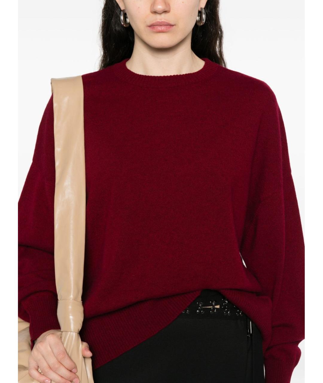 BEYOU Бордовый кашемировый джемпер / свитер, фото 2