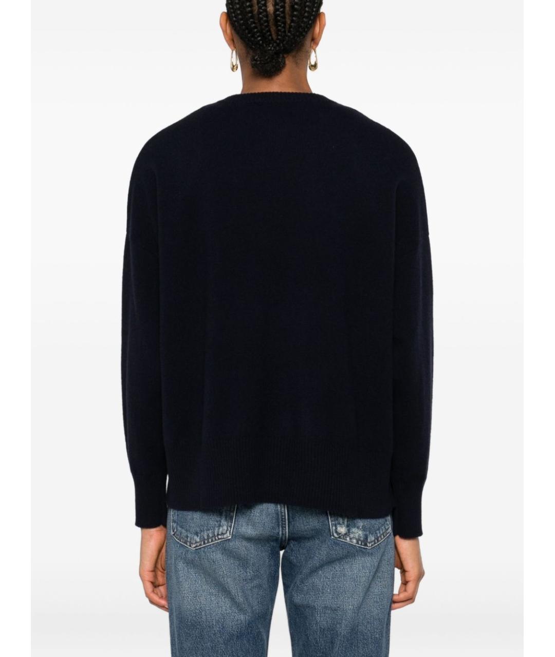 BEYOU Темно-синий кашемировый джемпер / свитер, фото 4