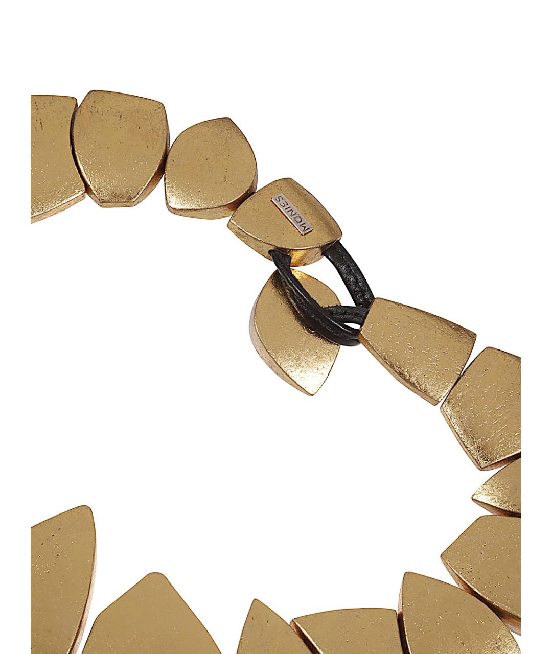 MONIES Золотое деревянное колье, фото 2