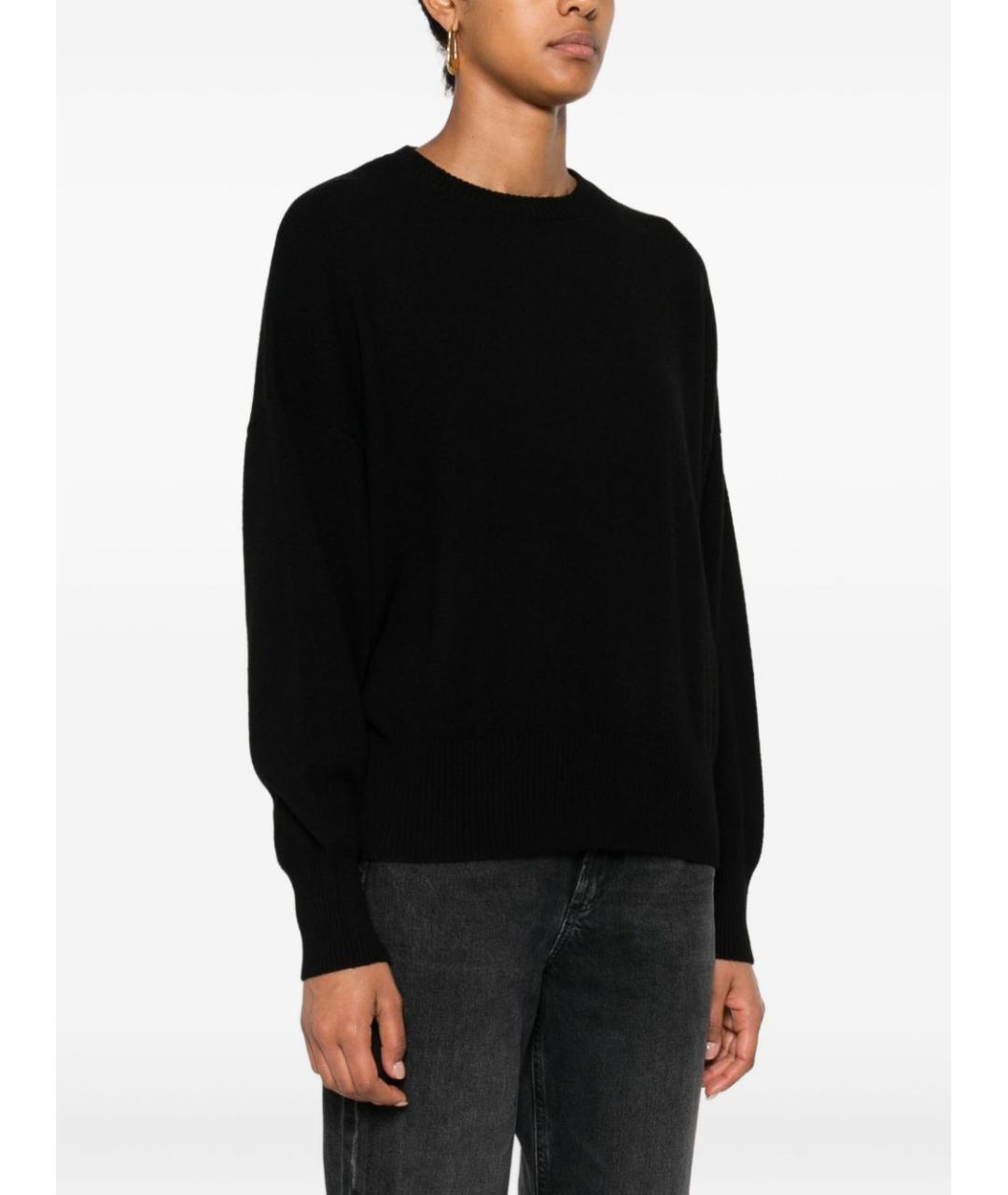 BEYOU Черный кашемировый джемпер / свитер, фото 3
