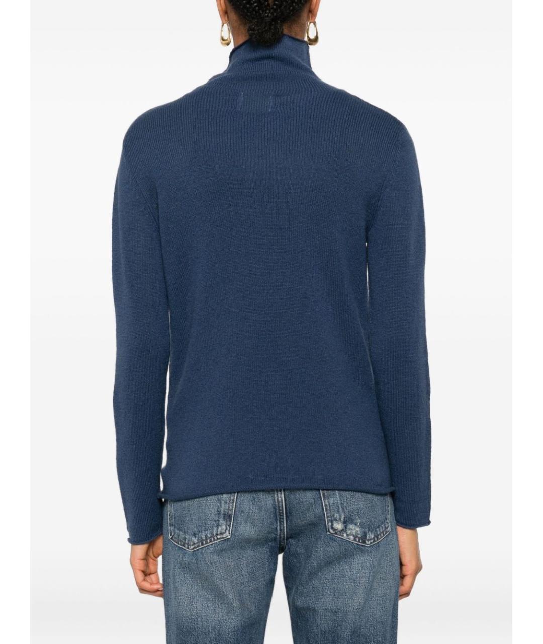 BEYOU Синяя кашемировая водолазка, фото 4