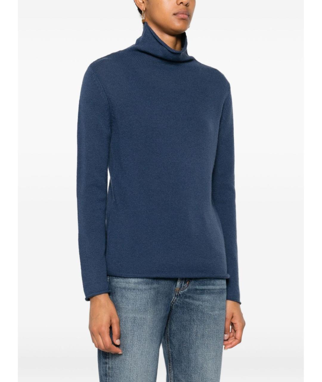 BEYOU Синяя кашемировая водолазка, фото 2