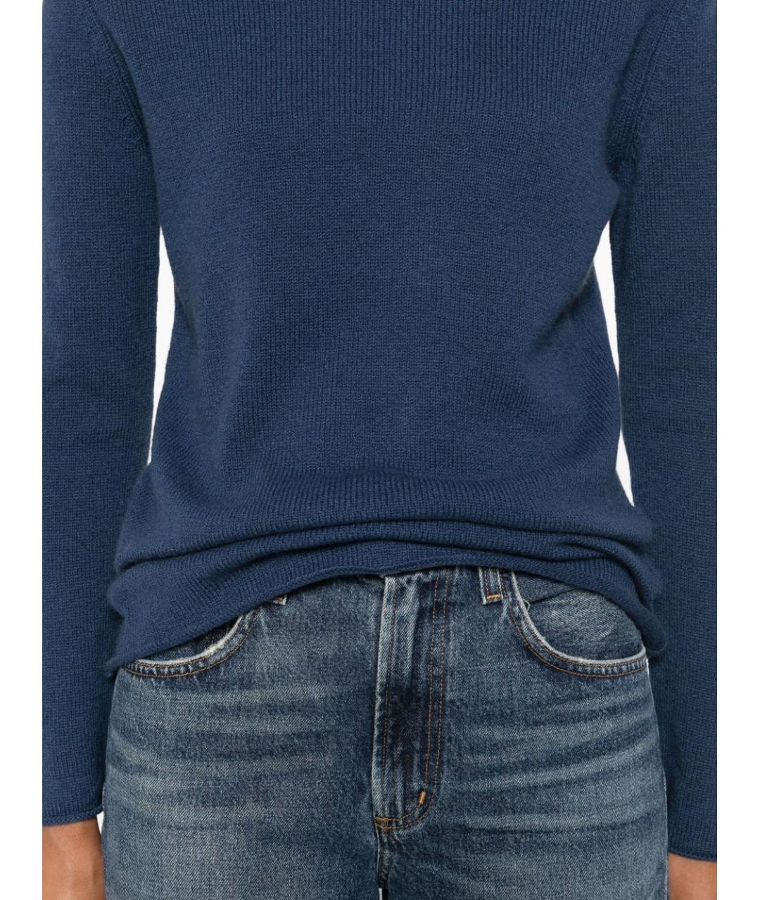 BEYOU Синяя кашемировая водолазка, фото 3