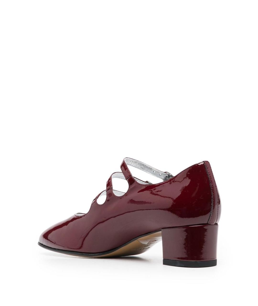 CAREL Бордовые туфли из лакированной кожи, фото 2
