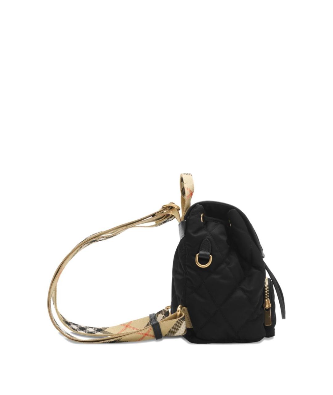 BURBERRY Черный синтетический рюкзак, фото 2