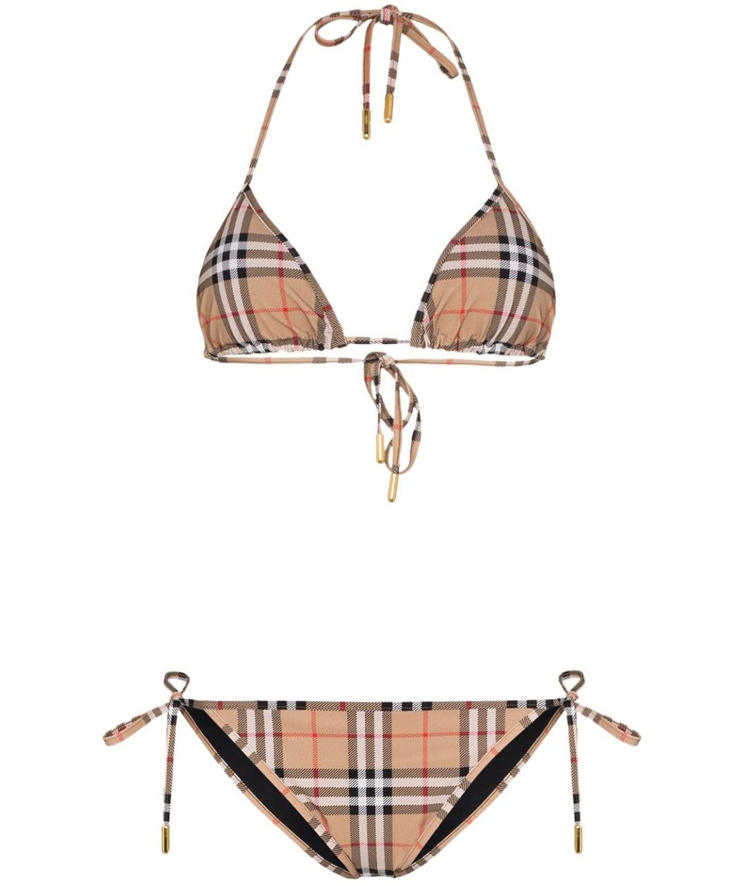 BURBERRY Мульти полиамидовый купальник, фото 1