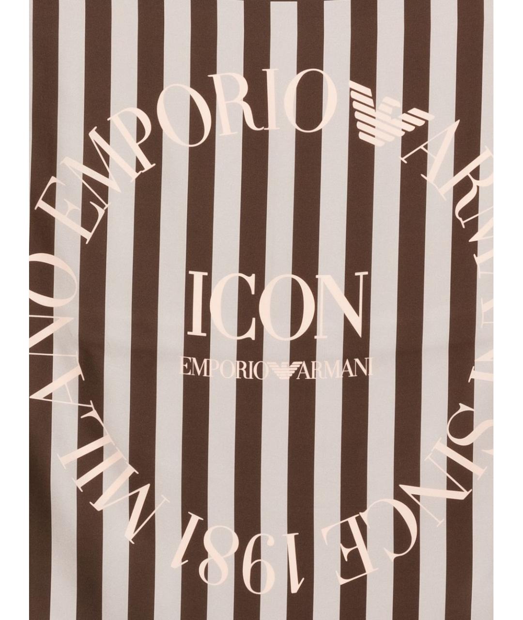 EMPORIO ARMANI Мульти шелковый платок, фото 2
