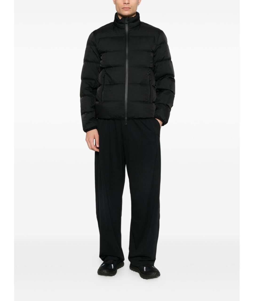 EMPORIO ARMANI Черные повседневные брюки, фото 3