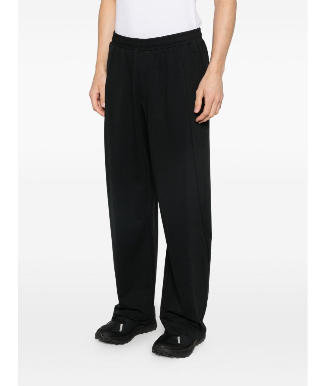 EMPORIO ARMANI Черные повседневные брюки, фото 4