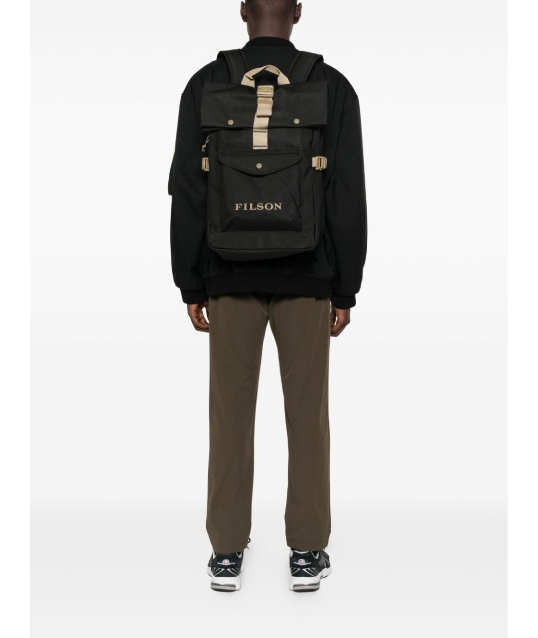 FILSON Черный тканевый рюкзак, фото 2