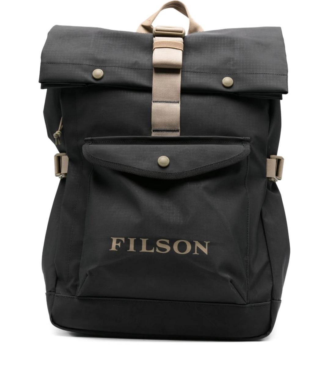 FILSON Черный тканевый рюкзак, фото 1