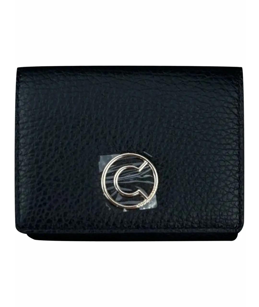 COCCINELLE Черный кожаный кошелек, фото 1