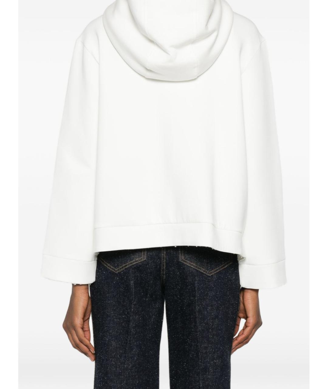 EMPORIO ARMANI Белая хлопковая куртка, фото 5