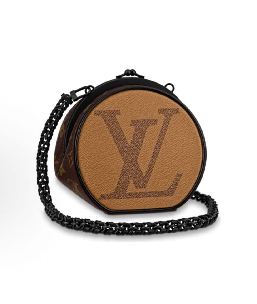 LOUIS VUITTON Коричневая сумка через плечо, фото 4