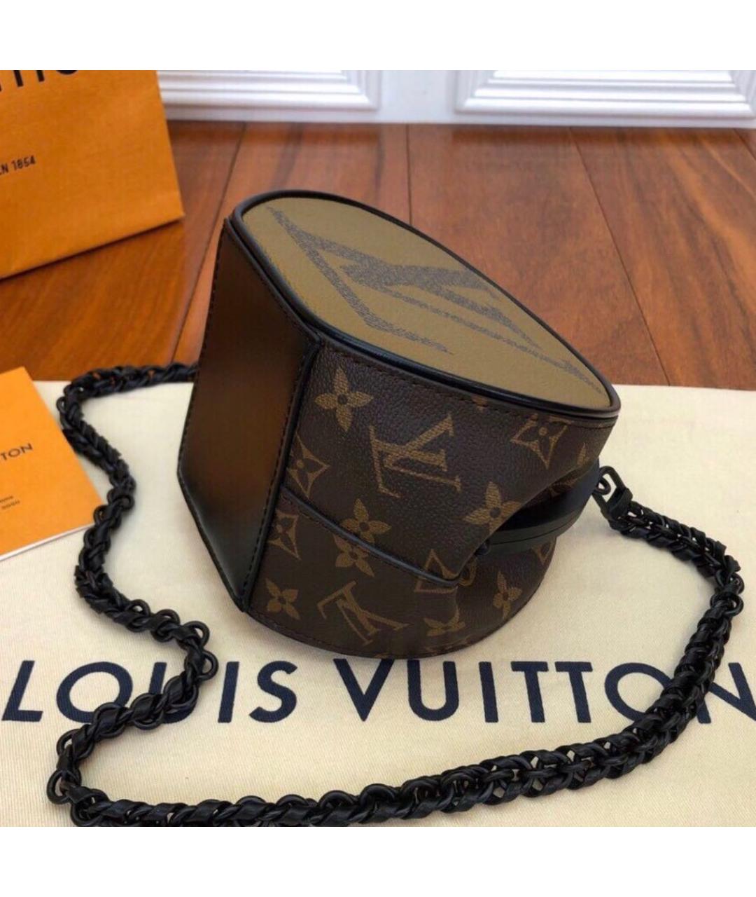 LOUIS VUITTON Коричневая сумка через плечо, фото 3
