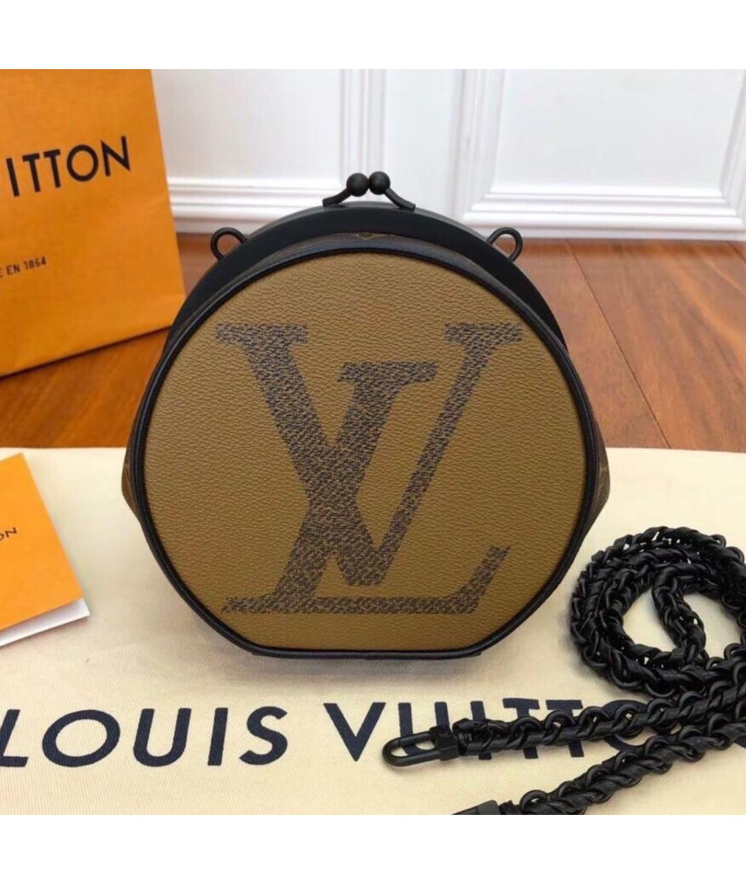 LOUIS VUITTON Коричневая сумка через плечо, фото 2