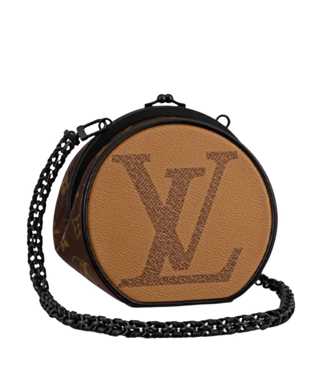 LOUIS VUITTON Коричневая сумка через плечо, фото 1
