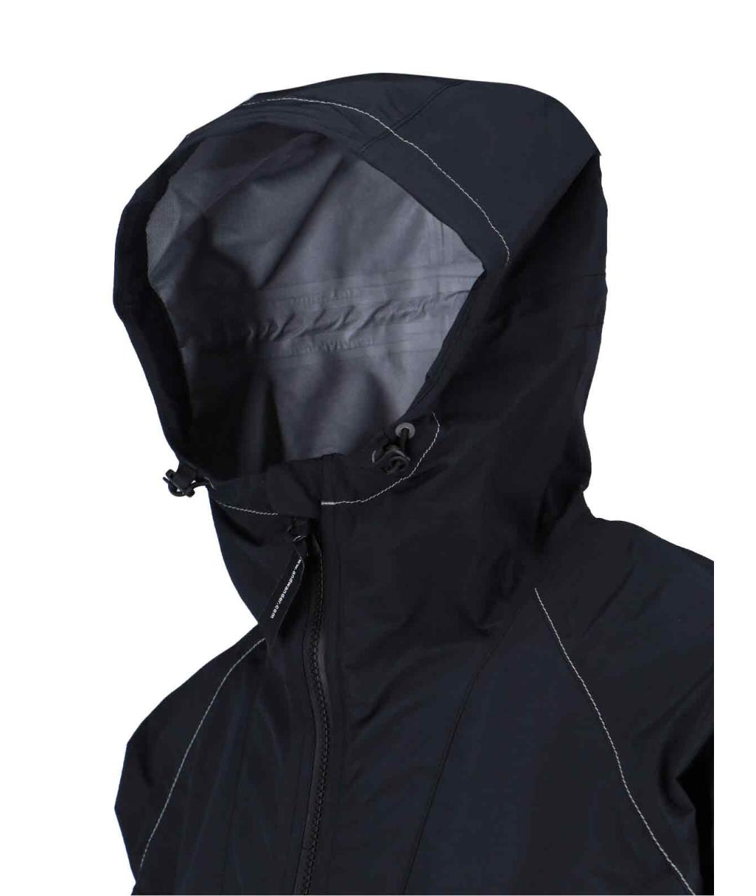 AND WANDER Черная полиамидовая куртка, фото 4