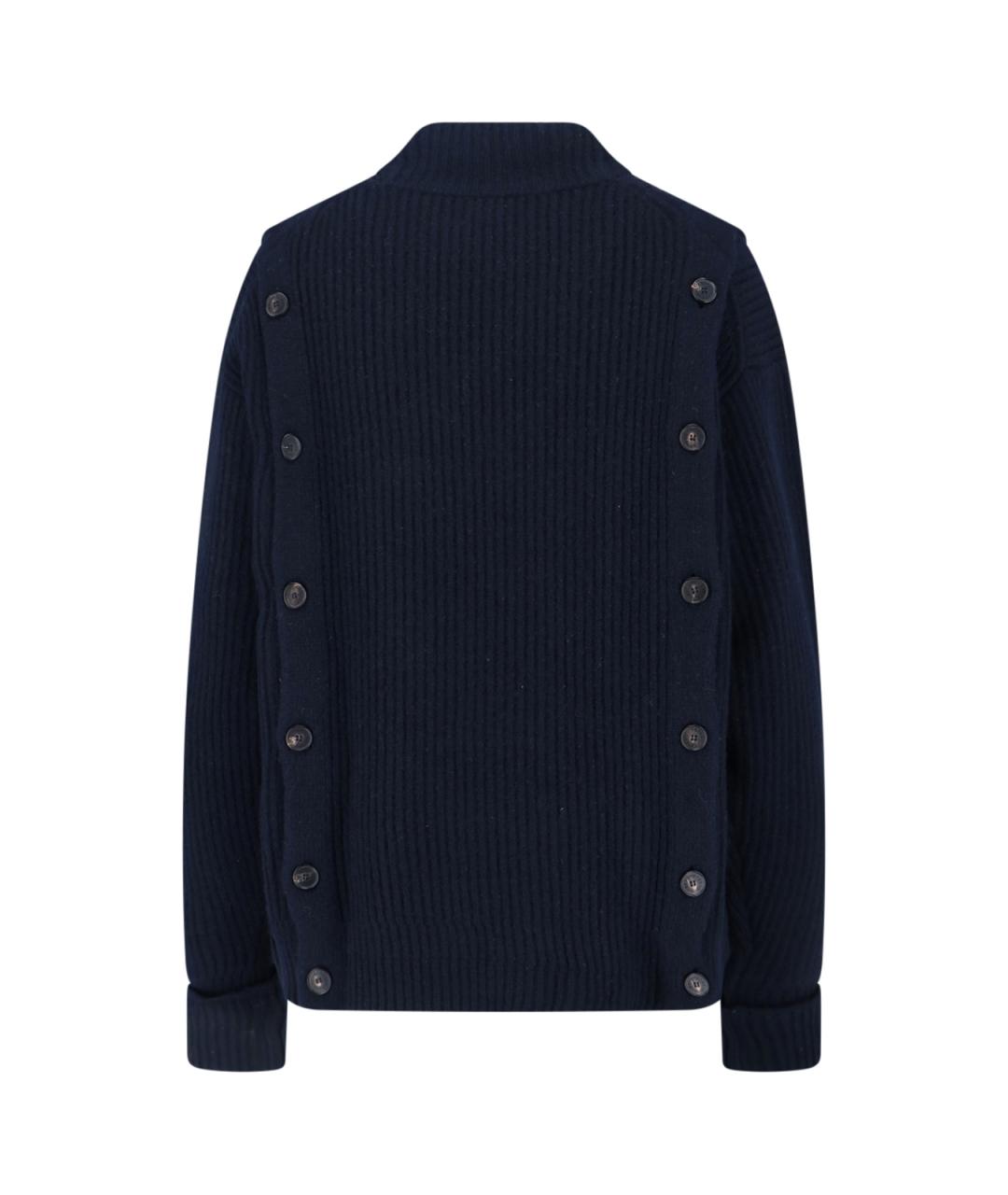 SETCHU Синий шерстяной джемпер / свитер, фото 2