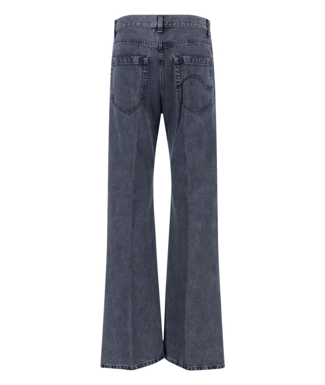 SEAFARER Черные хлопковые прямые джинсы, фото 2