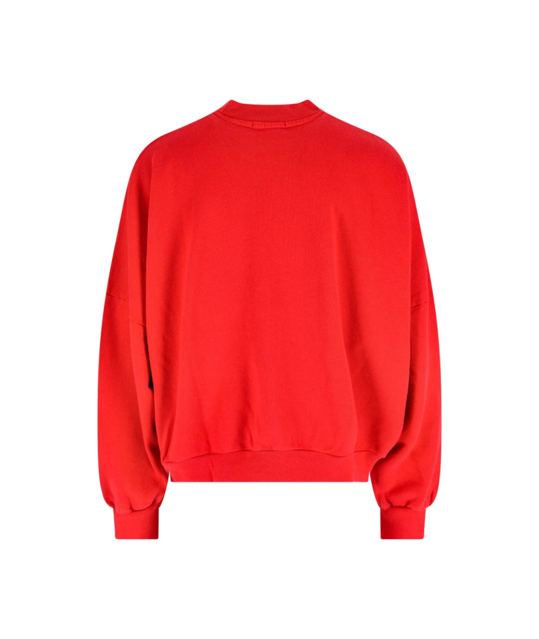 WILLY CHAVARRIA Красный хлопковый джемпер / свитер, фото 2