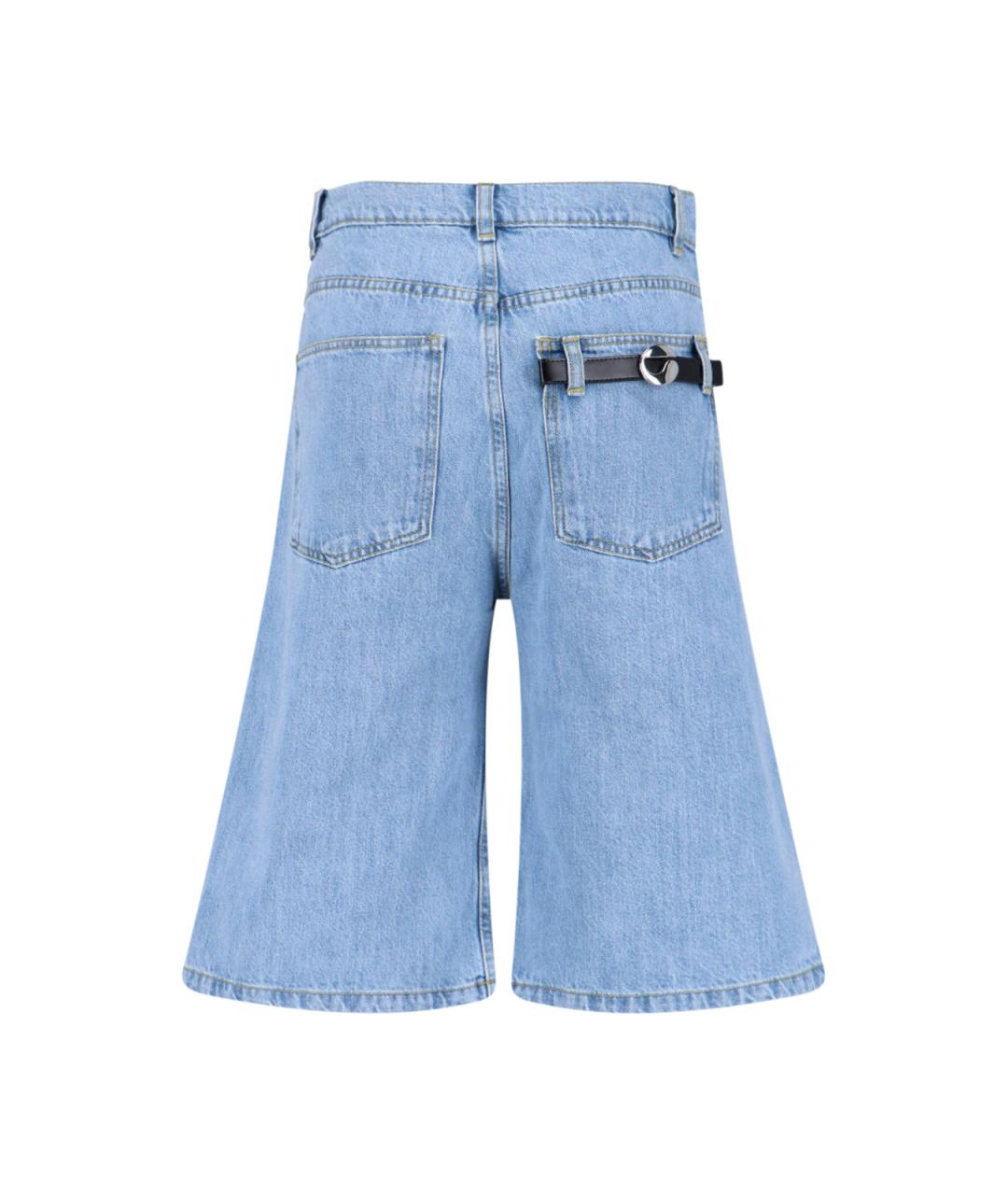 COPERNI Голубые хлопковые шорты, фото 2