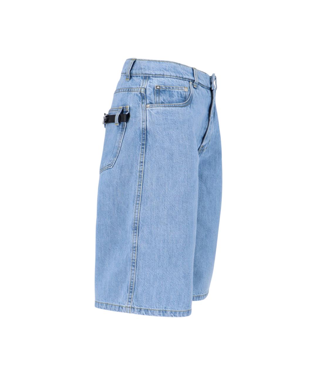 COPERNI Голубые хлопковые шорты, фото 3