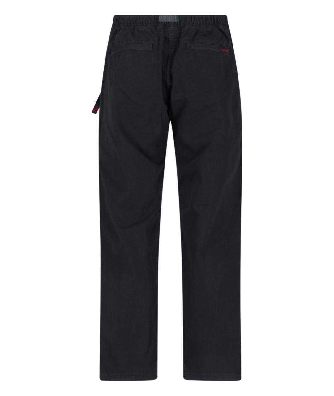 GRAMICCI Черные хлопковые повседневные брюки, фото 3