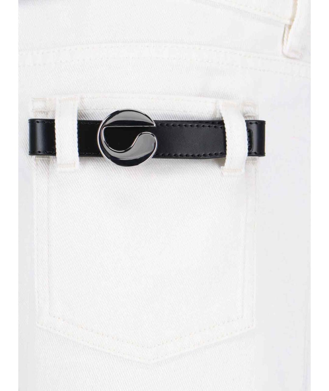 COPERNI Белые хлопковые прямые джинсы, фото 4