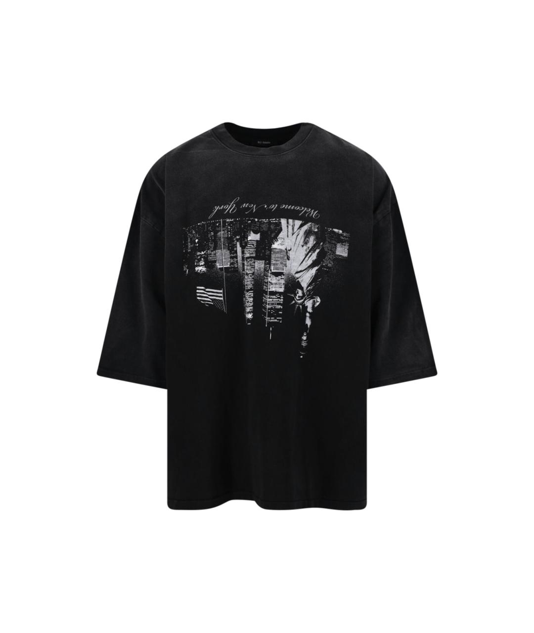 WILLY CHAVARRIA Черная хлопковая футболка, фото 1