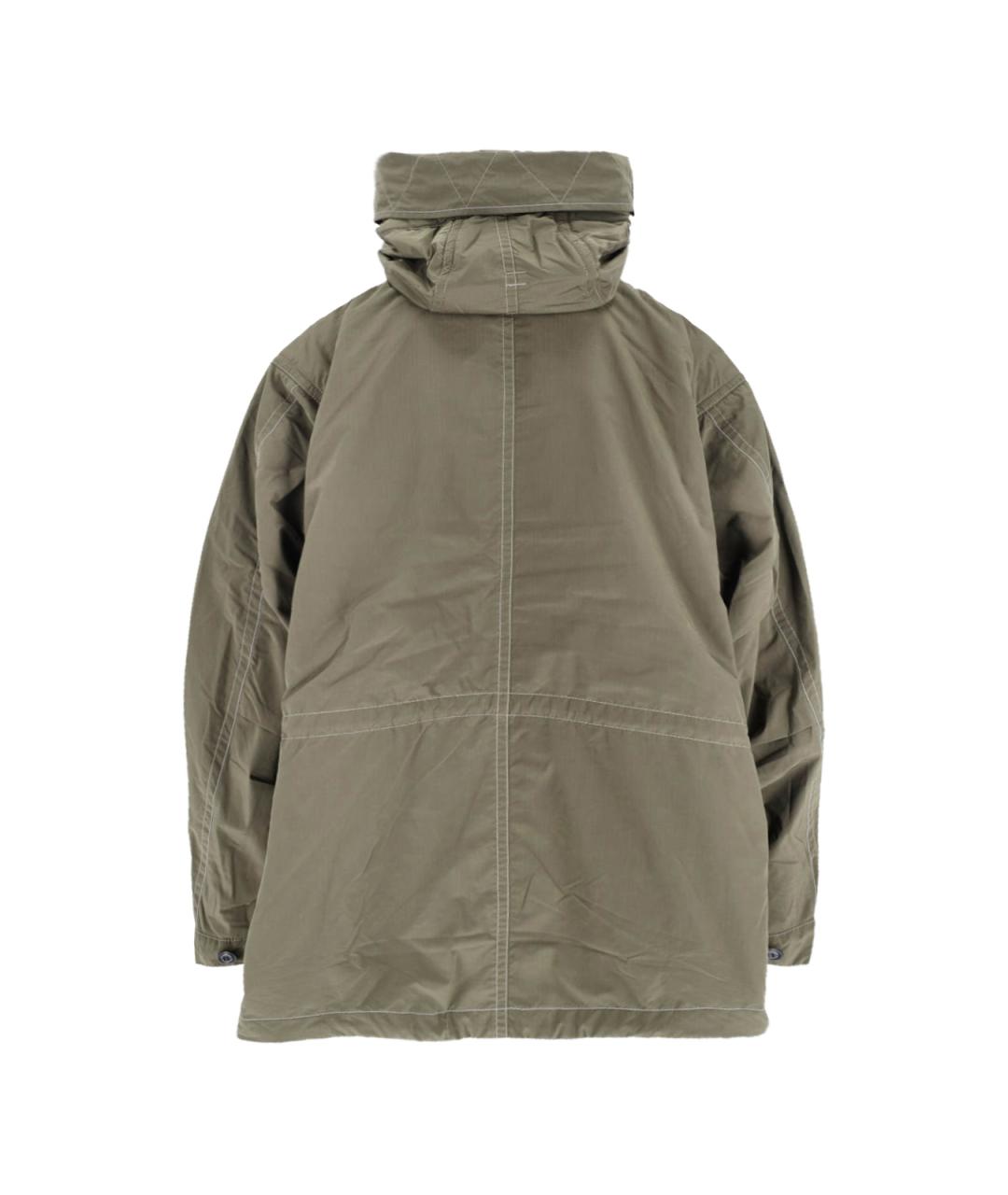 AND WANDER Зеленая полиэстеровая парка, фото 2