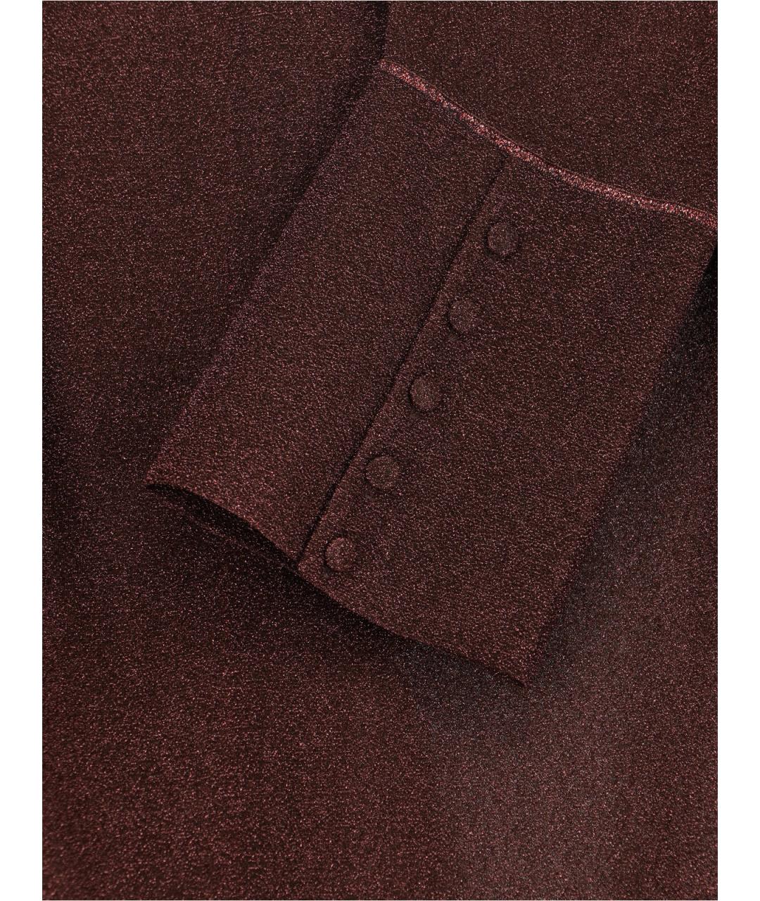 OSEREE Коричневая полиамидовая рубашка, фото 3