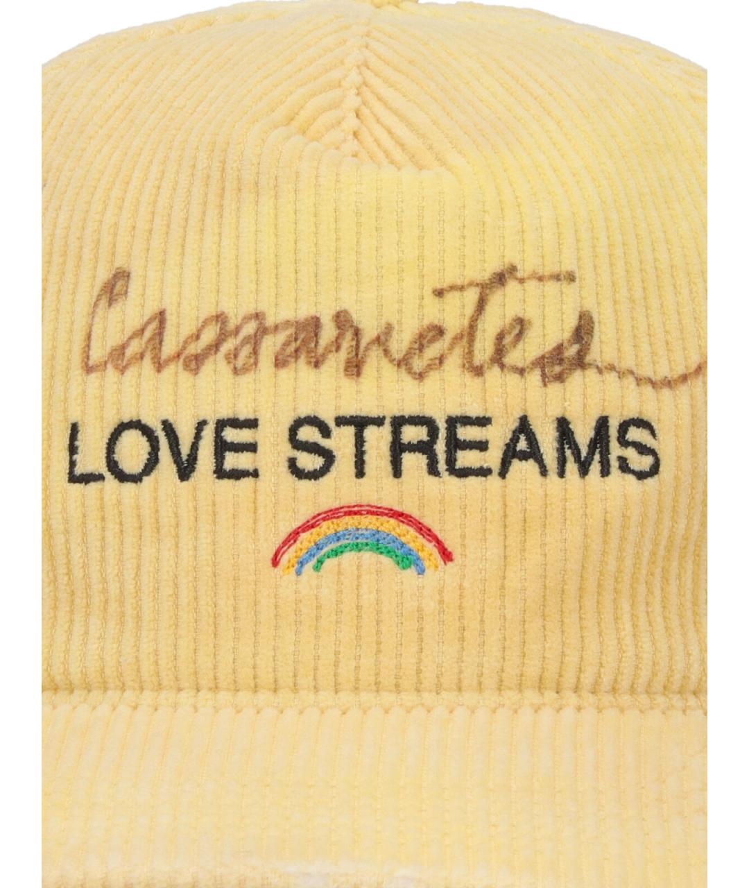 PALY Желтая хлопковая кепка/бейсболка, фото 3