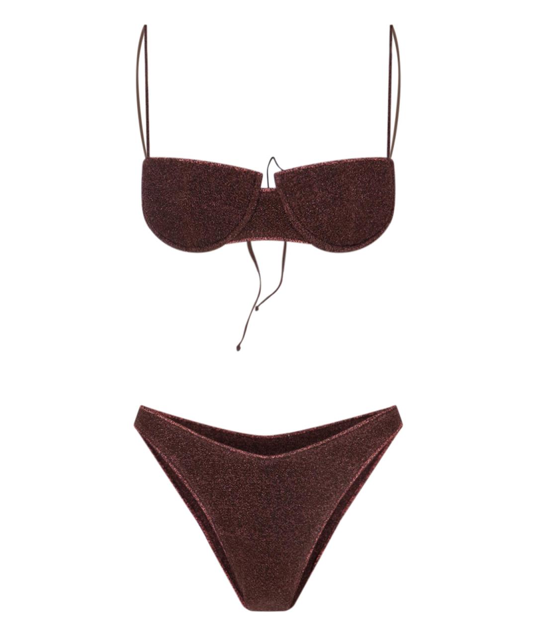 OSEREE Коричневый купальник, фото 1