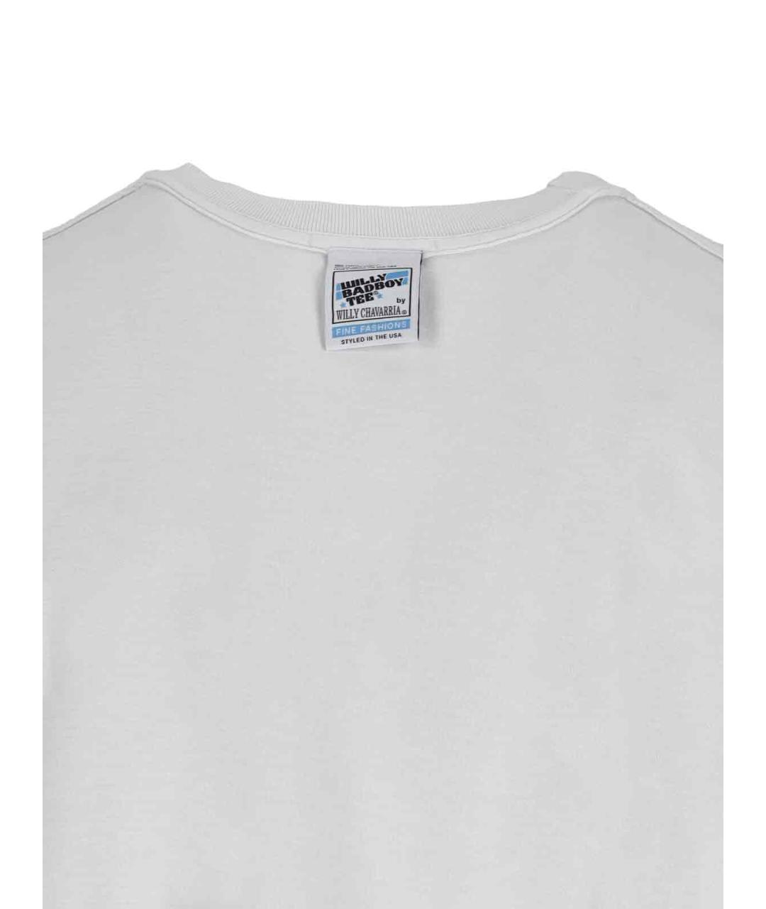 WILLY CHAVARRIA Белая хлопковая футболка, фото 3