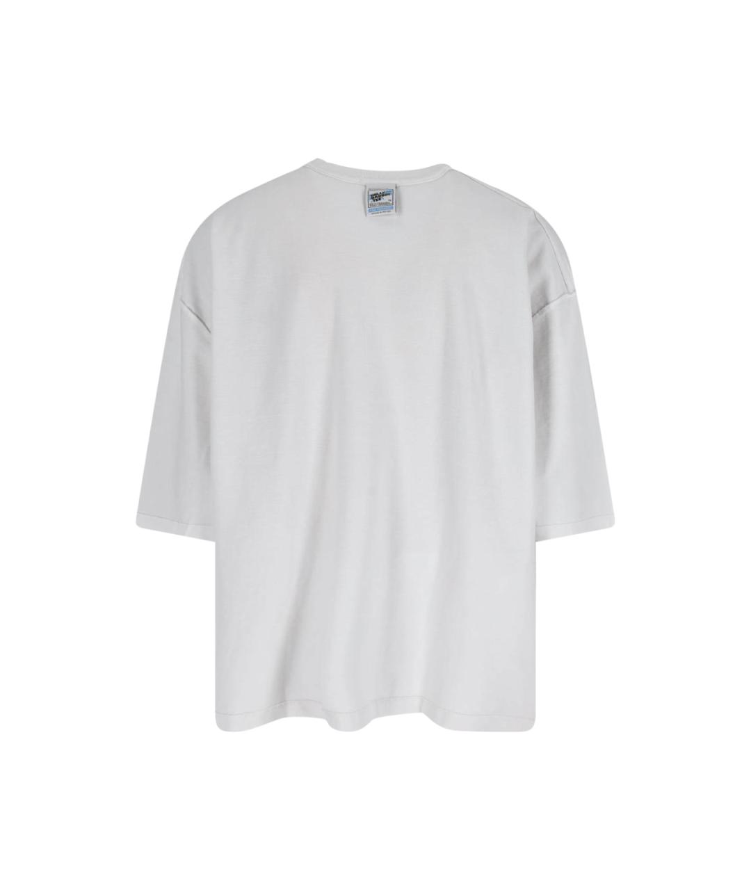 WILLY CHAVARRIA Белая хлопковая футболка, фото 2