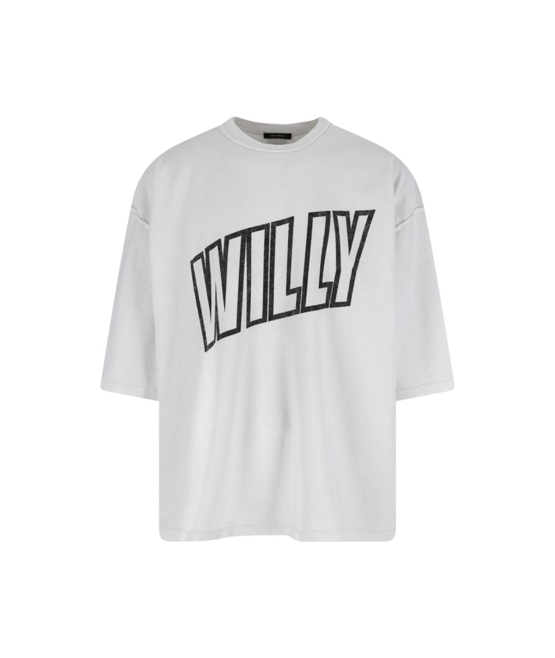 WILLY CHAVARRIA Белая хлопковая футболка, фото 1