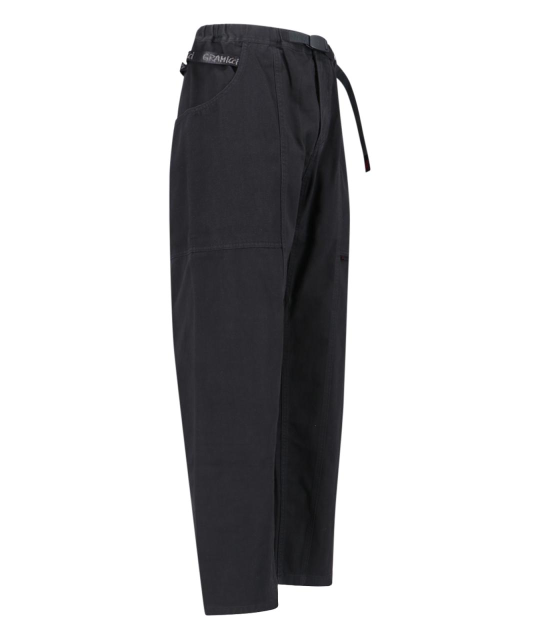 GRAMICCI Черные хлопковые повседневные брюки, фото 3