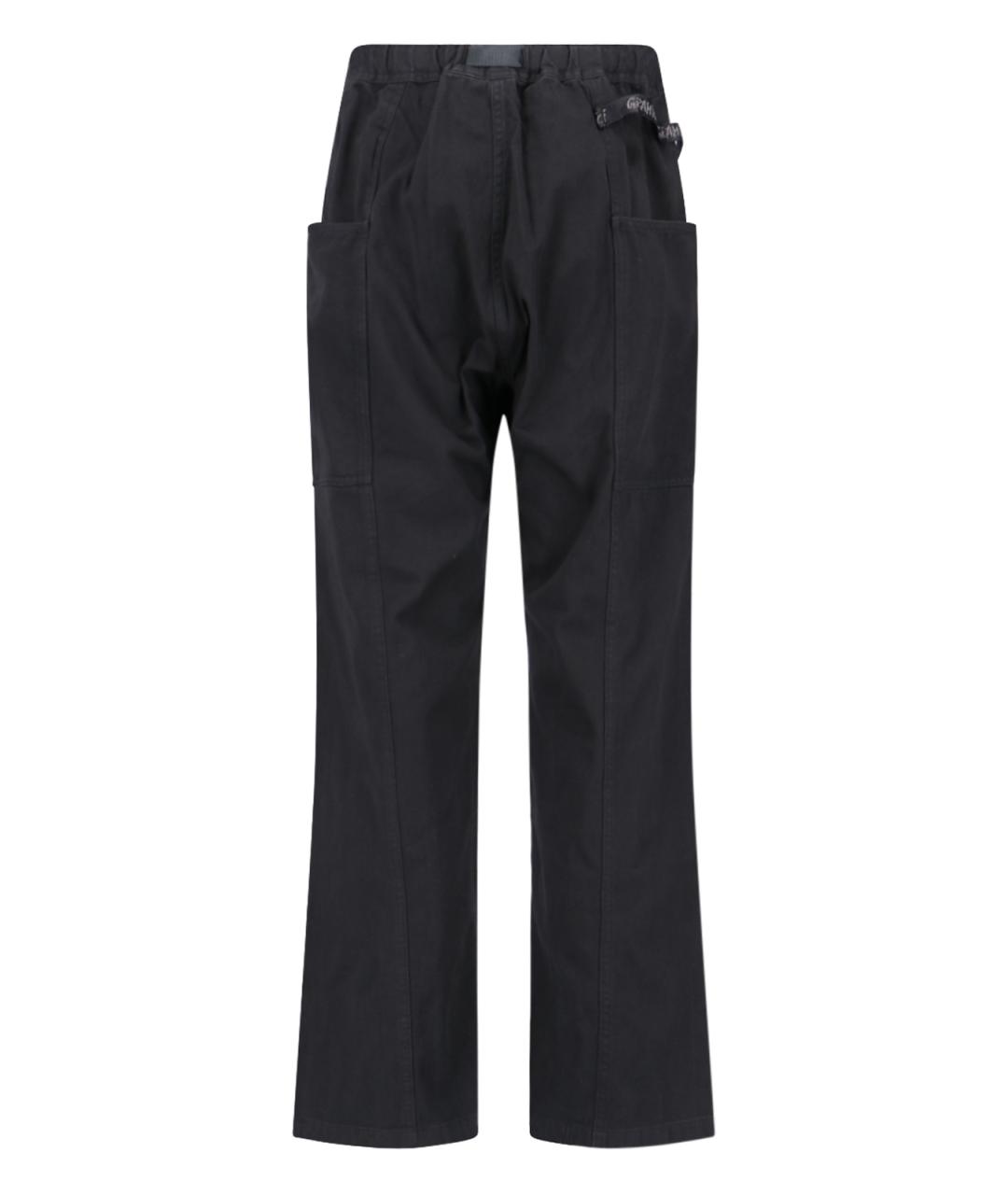 GRAMICCI Черные хлопковые повседневные брюки, фото 2