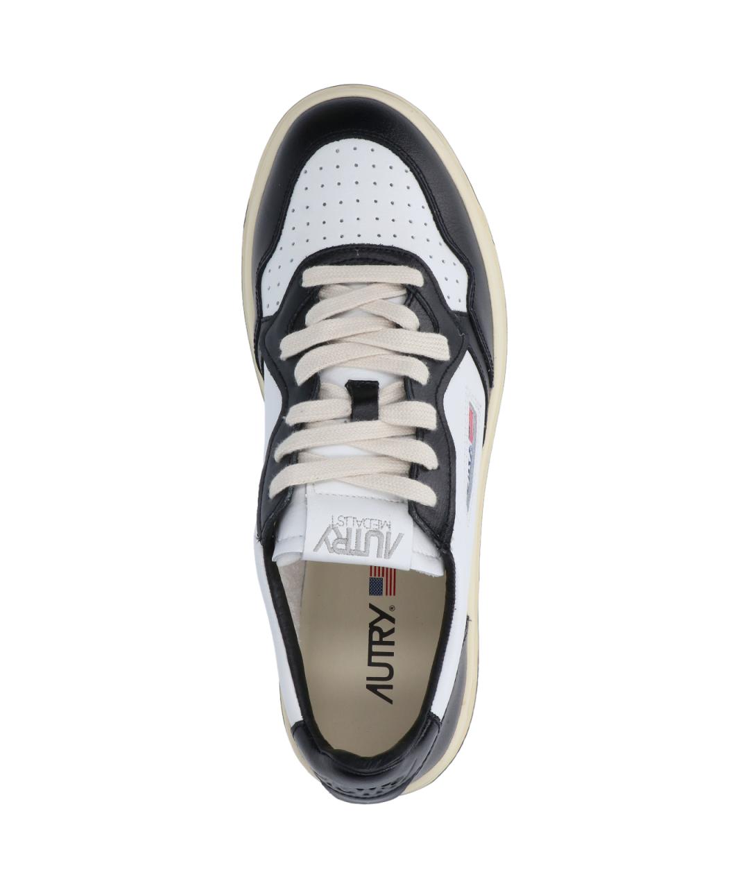 AUTRY Белые кожаные кроссовки, фото 5