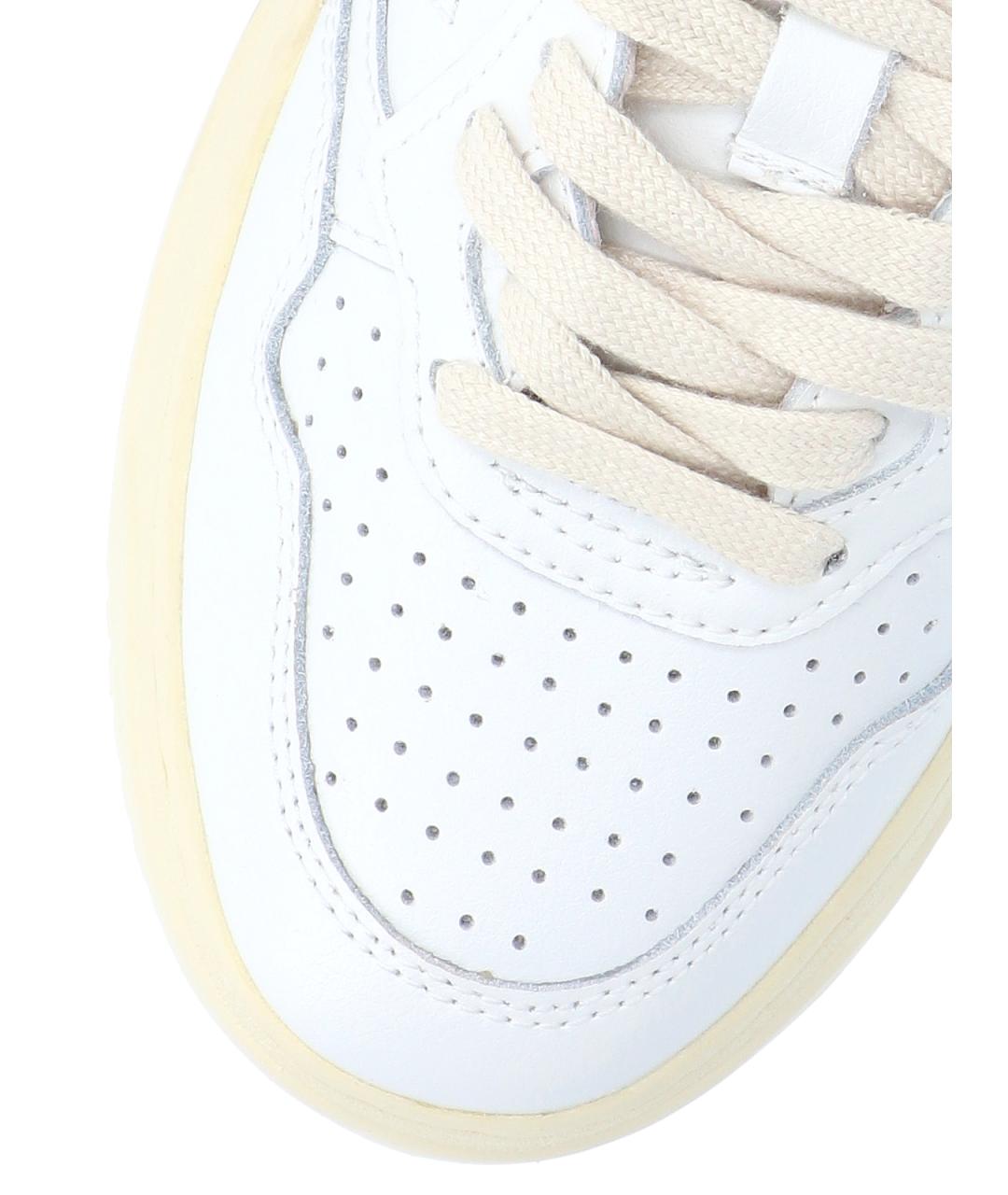 AUTRY Белые кожаные кеды, фото 5