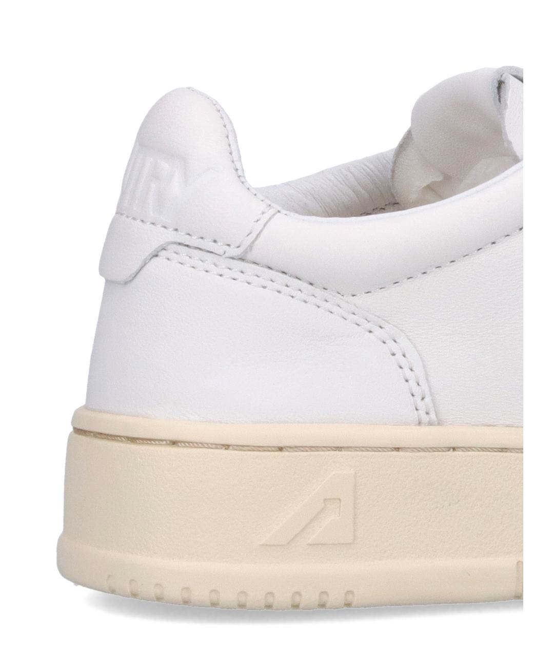 AUTRY Белые кожаные кеды, фото 4