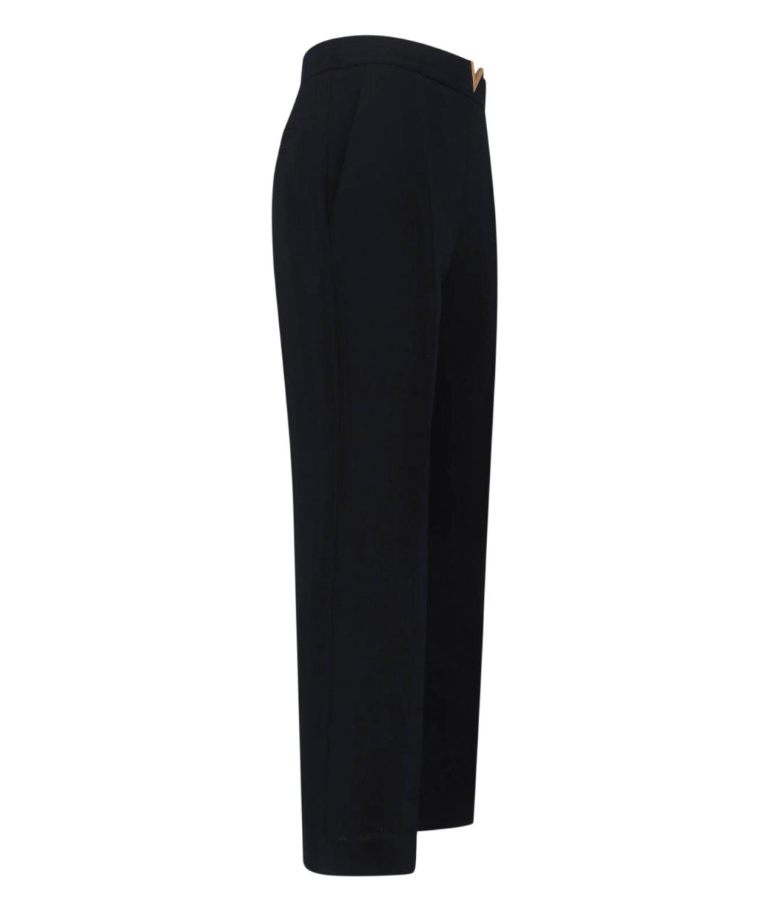 VALENTINO Черные прямые брюки, фото 3