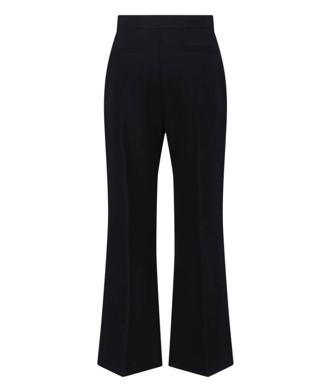 VALENTINO Черные прямые брюки, фото 2