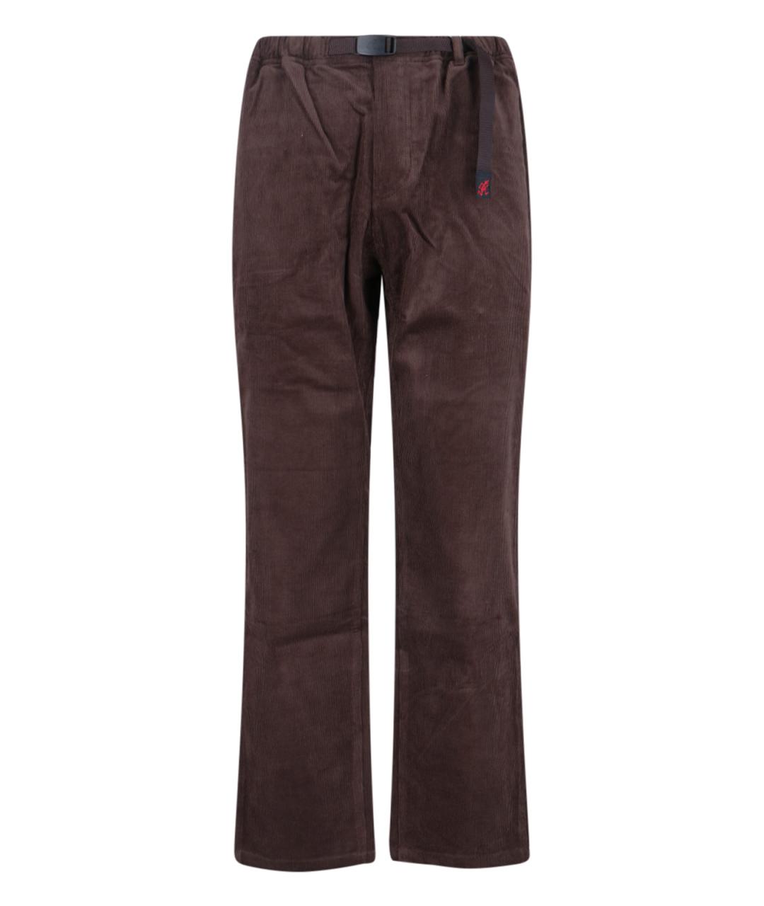 GRAMICCI Коричневые хлопковые повседневные брюки, фото 1