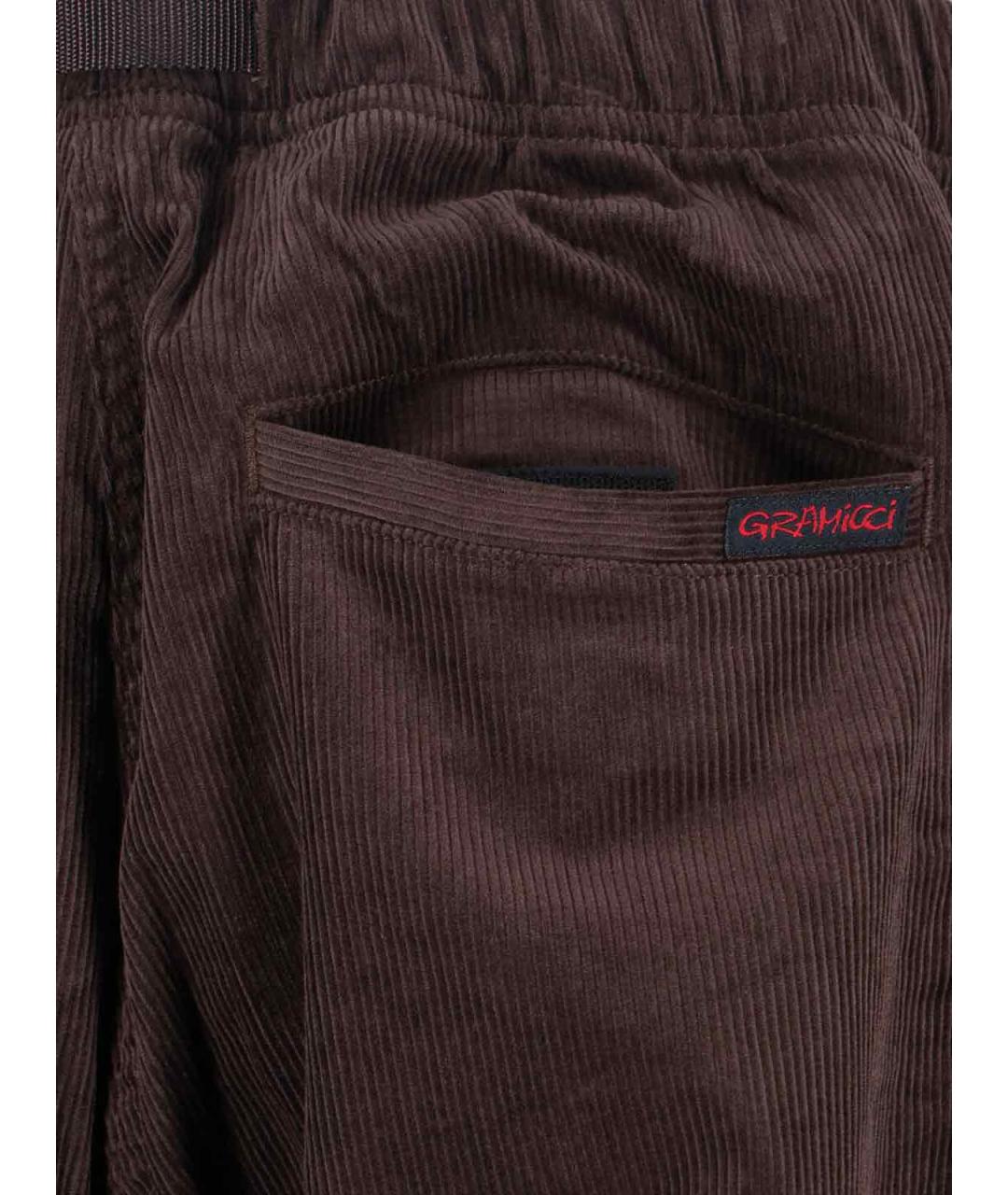 GRAMICCI Коричневые хлопковые повседневные брюки, фото 5