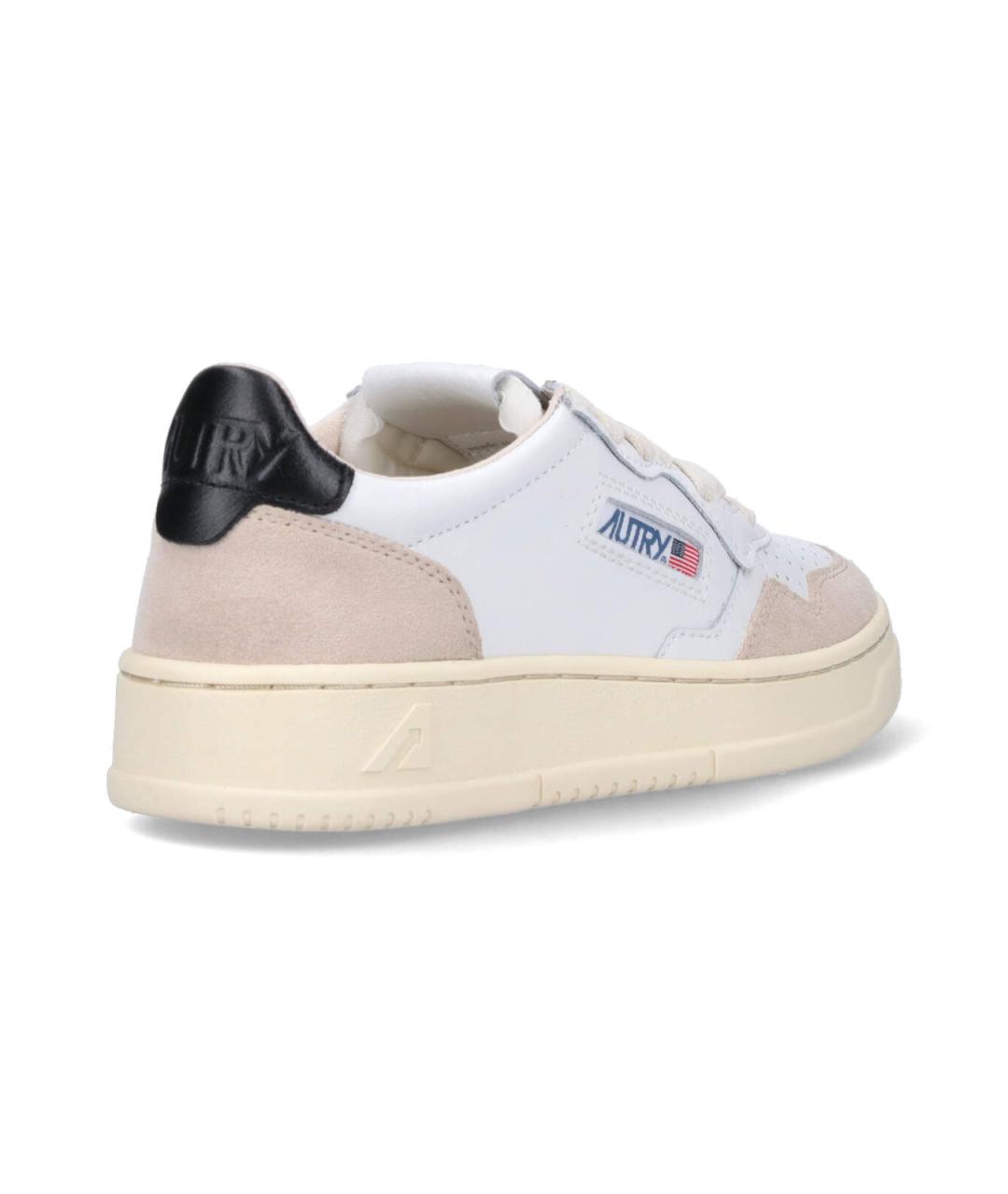 AUTRY Белые кожаные кеды, фото 4