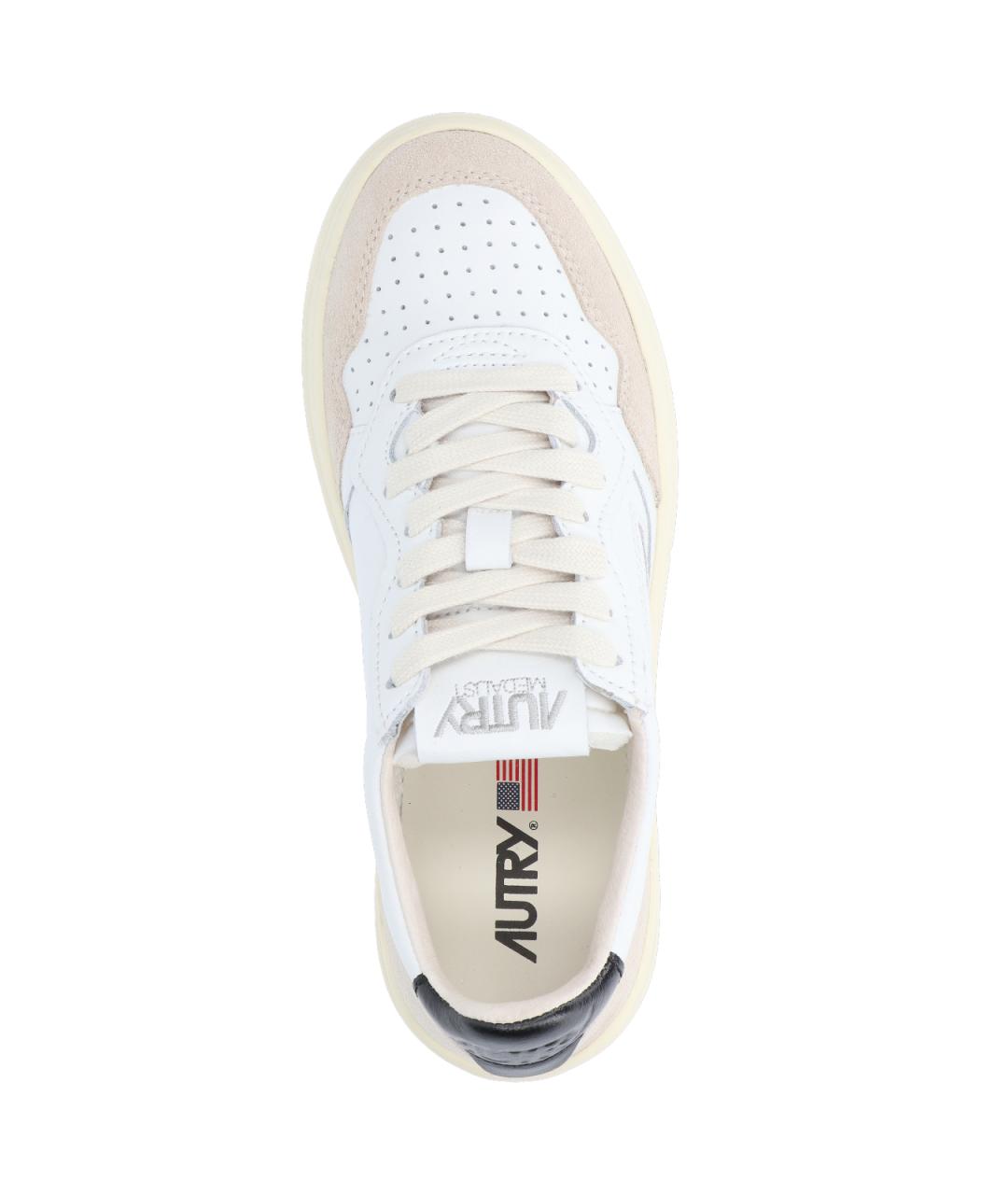 AUTRY Белые кожаные кеды, фото 5