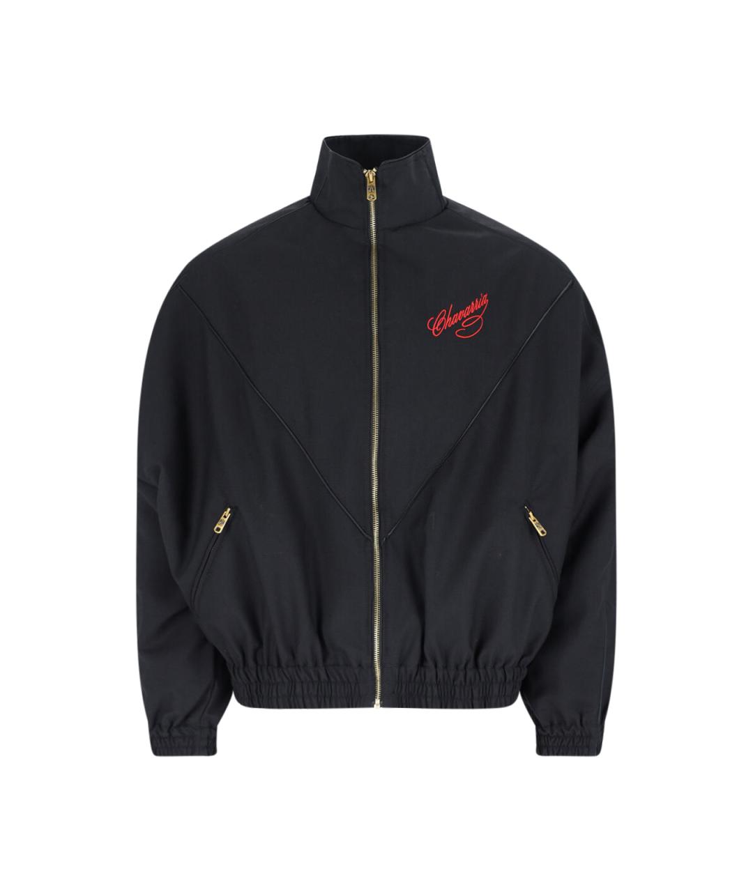 WILLY CHAVARRIA Черная шерстяная куртка, фото 1