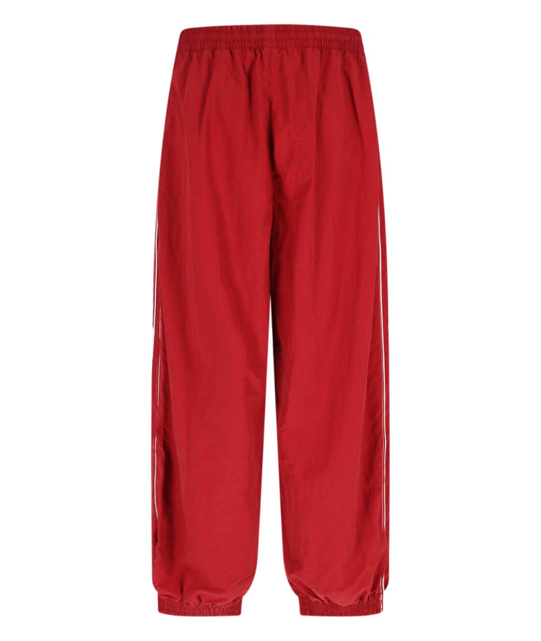 WILLY CHAVARRIA Красные полиамидовые повседневные брюки, фото 2